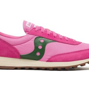 Saucony Women's Vibrant Pink and Green Sneakers